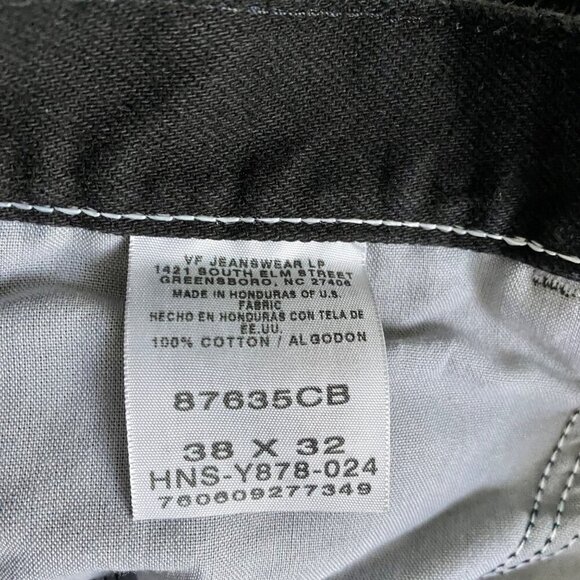 VF Jeanswear Black Denim Men's Shorts Size 38 - Picture 5 of 6